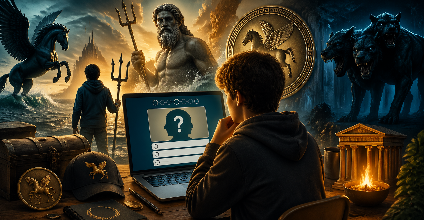 quiz chalé Percy Jackson