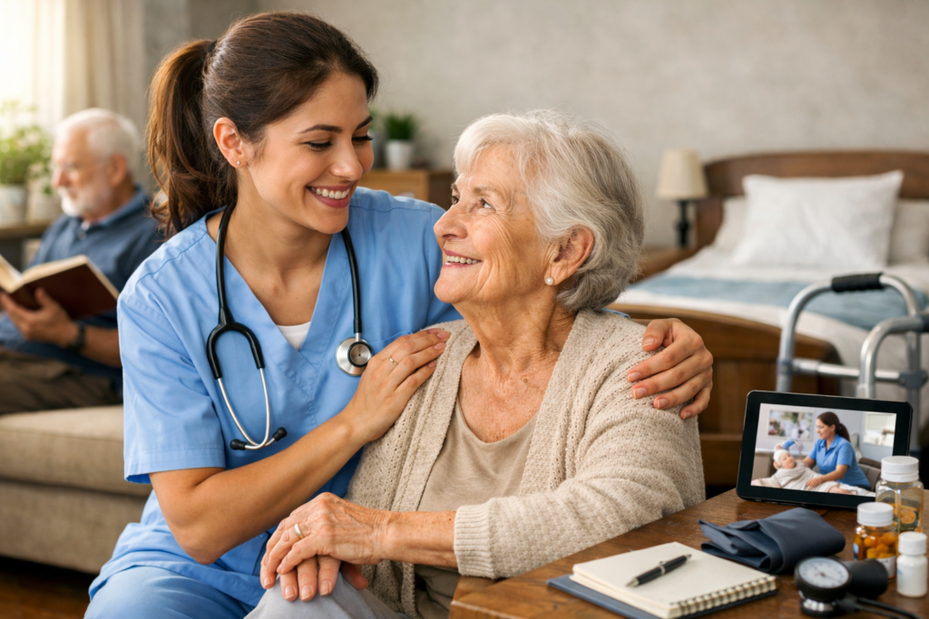 formação de como cuidar de idosos