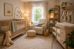 Decisões de quem preparou o quarto do filho antes