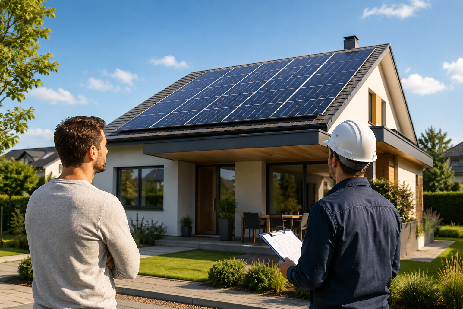 instalar painéis fotovoltaicos em casa